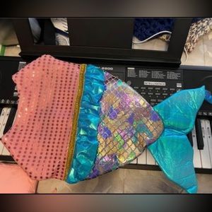 Mermaid dog costume